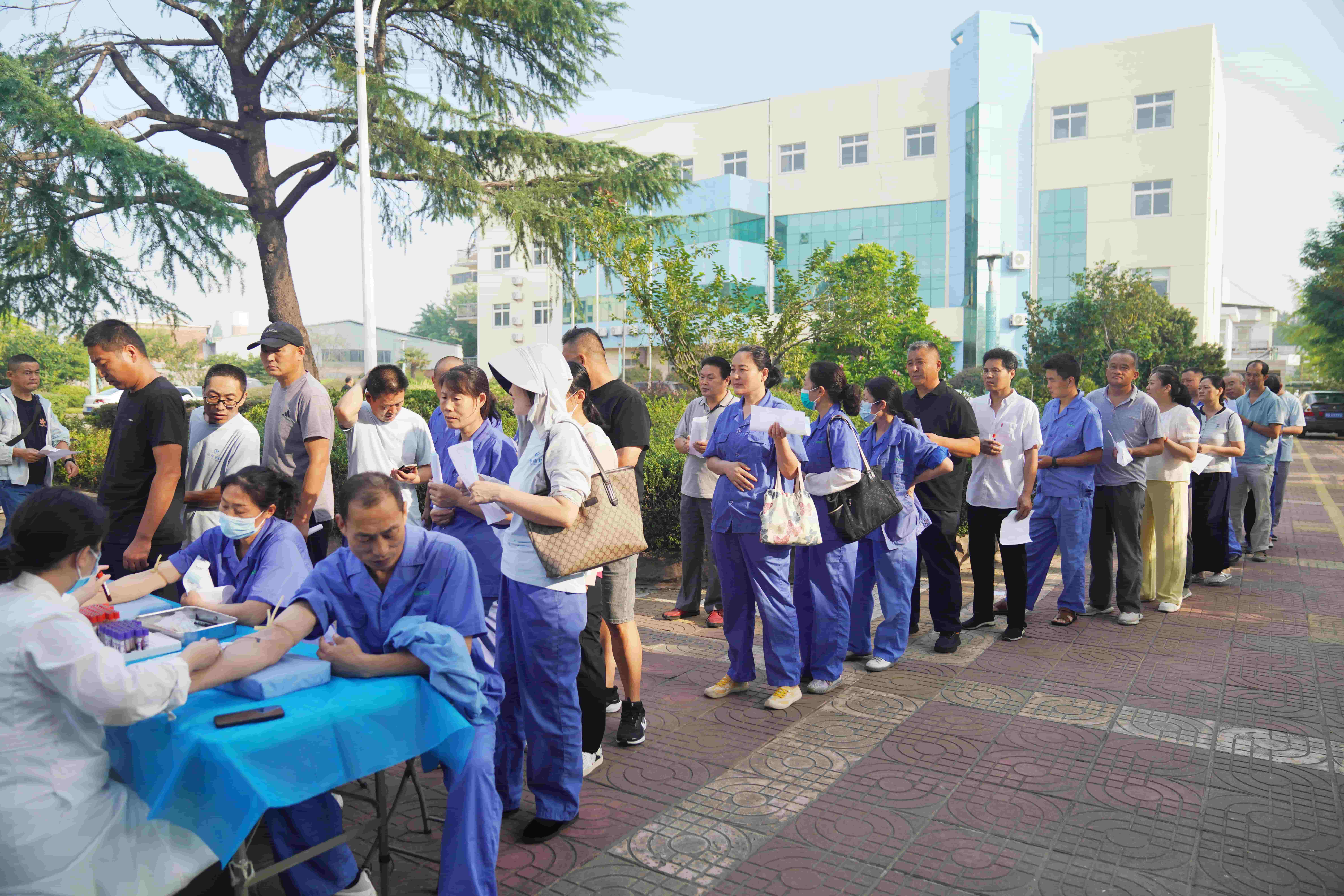 山东鲁南新材料股份有限公司组织全员健康体检